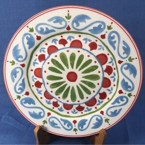 Dover and York‎ bohemian style dinner plate 10.25 inches set of three.